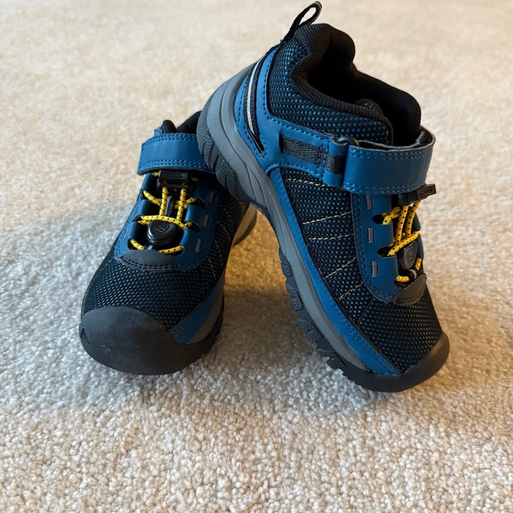 Keen Targhee Sport Mykonos Blue/Keen Yellow Sneakers size 9 Toddler - Picture 2 of 7